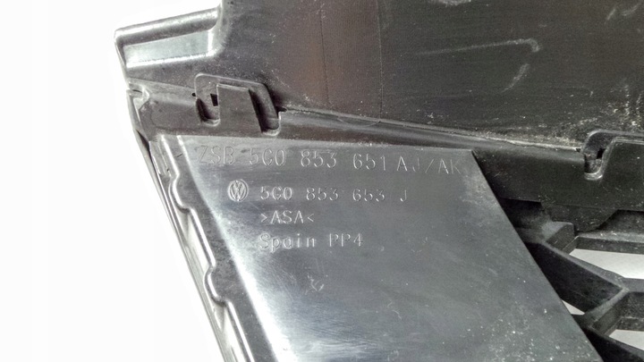 фото №6, Решётка радиатора решётка vw golf vii gti 5g0853653j