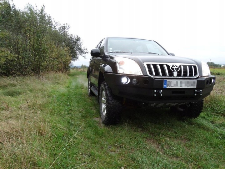 фото №10, Бампер перед toyota land cruiser 120 стальной 4x4