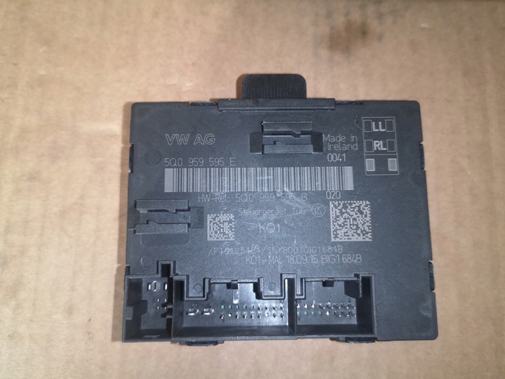 фото №2, Vw passat b8 блок керування модуль двері 5q0959595e