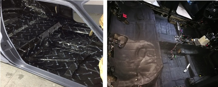 фото №11, Килимок шумопоглинаюча butylowa бітумна 2,5mm набір do автомобіля na багажник