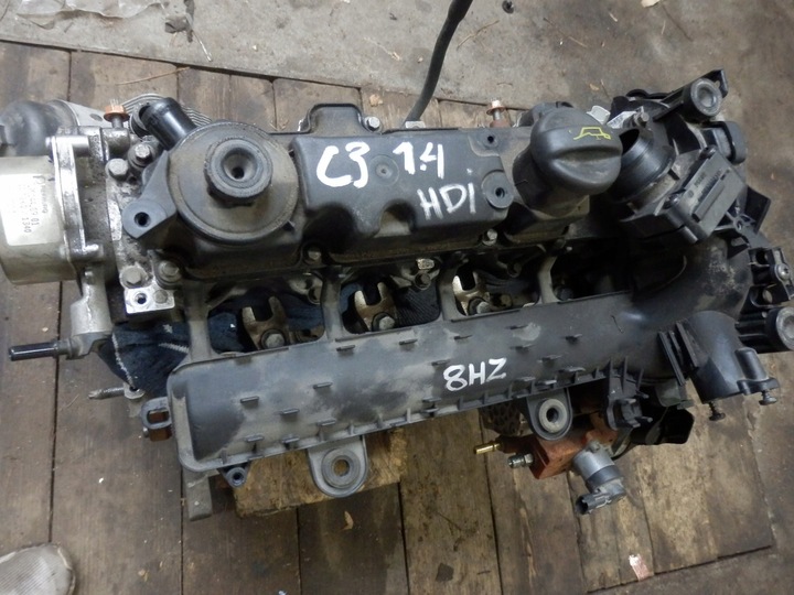 фото №6, Citroen c3 ii 1.4 hdi двигатель двигатель 8hz 10fdaz