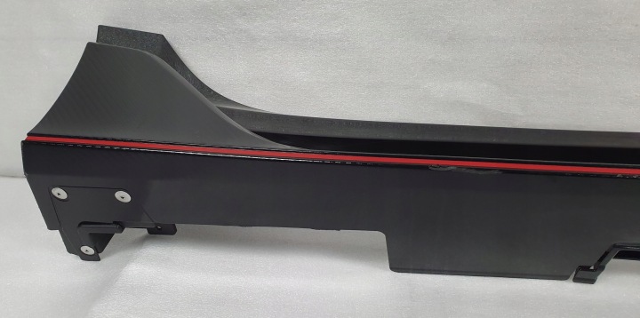 фото №11, Права молдинг порогова поріг honda civic x 10 тип r