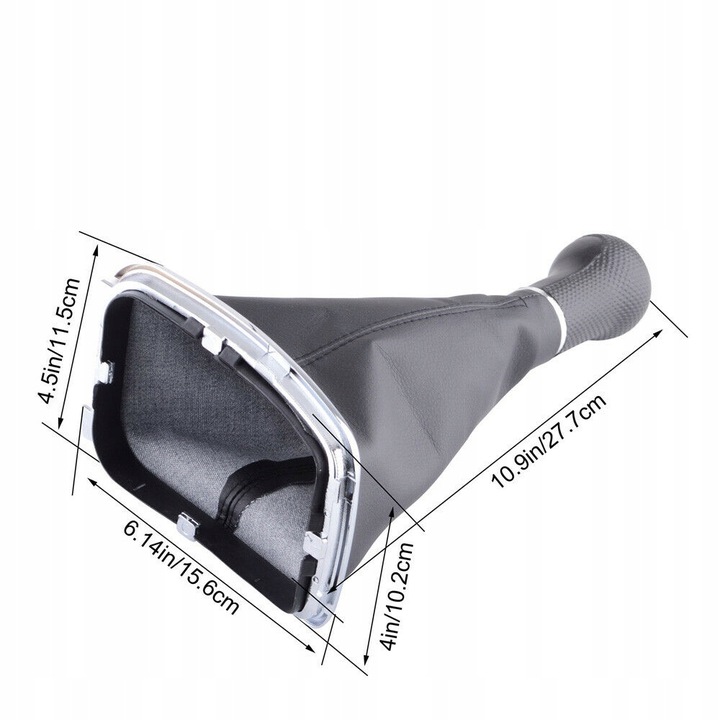 фото №6, Ручка зміни коробки передач чохол vw golf 4 iv bora