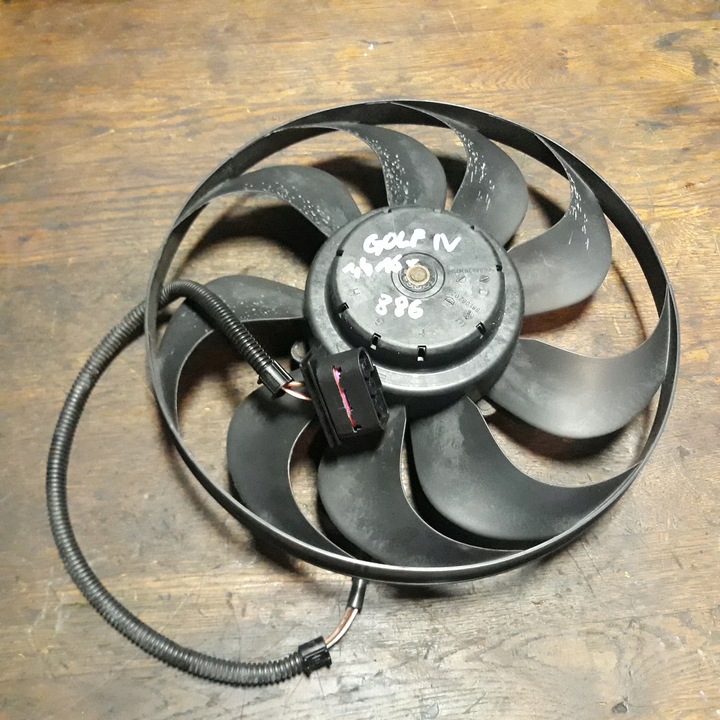 фото №1, Vw golf iv 1.4 16v вентилятора радиатор