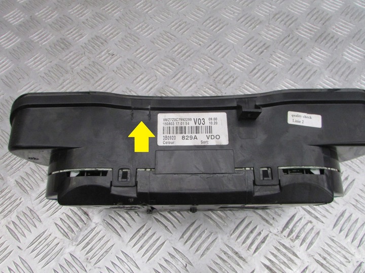 фото №5, Спидометр приборы 3b0920829a vw passat b5 fl рестайлинг 03r