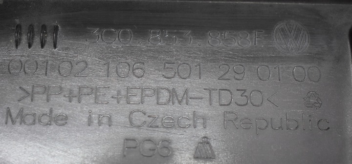 фото №5, Passat b8 3g0 права планка порогова поріг org повний