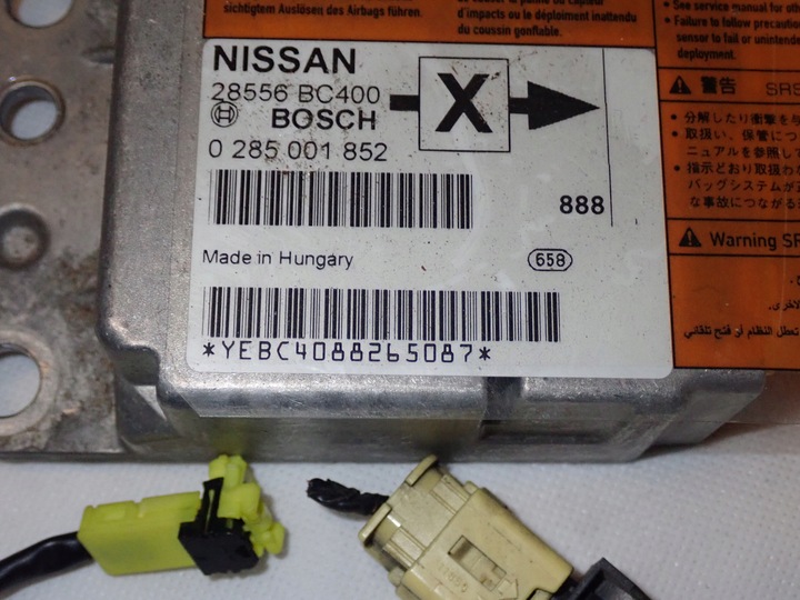 фото №4, Nissan micra k12 08-10 подушки воздушные eu