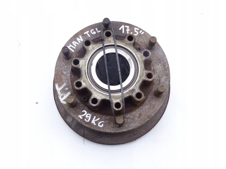 фото №1, Man tgl e 4/5 ступица диск зад задняя 17,5'' abs
