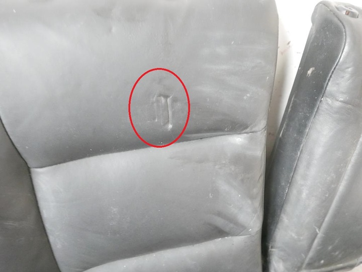 фото №7, Диван зад задняя opel vectra b универсал кожа чёрная