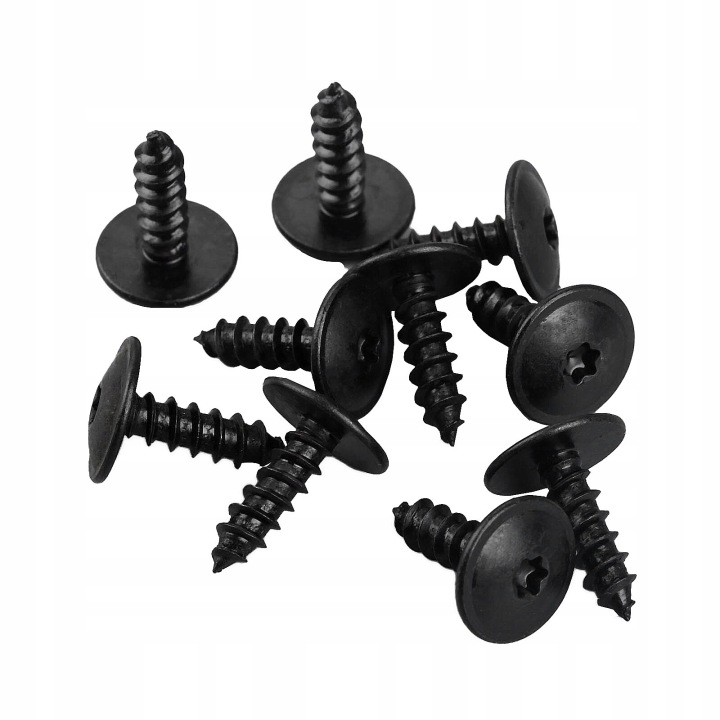 фото №14, 50x винт винт torx t25 бампера подкрылки vw audi skoda seat samogwintujący