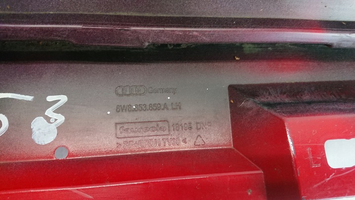 фото №7, Audi a5 sportback планка порогова ліва 8w8853859a