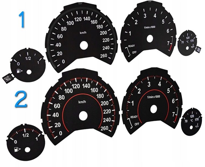 фото №14, Bmw seria 4 f32 f33 f36 диски спідометра прилади замінник з mph na km/h