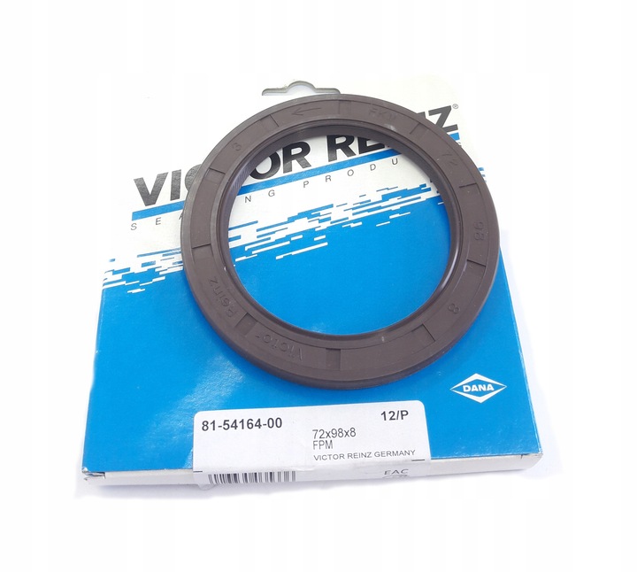 фото №2, Сальник. вала коленчатый вал. hyundai i10 1,2 08- 81-54164-00