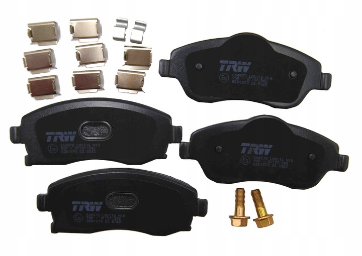 фото №7, Гальмівні колодки ham. opel p. corsa c trw gdb1570