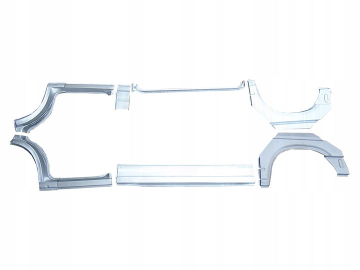 фото №1, Набор порог пороги обшивка vw transporter t4 90-03