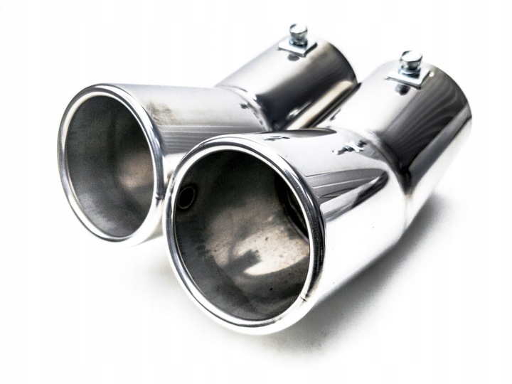 фото №2, Наконечник выхлоп двойная накладка vw golf 4 passat b5 bora vw golf iv