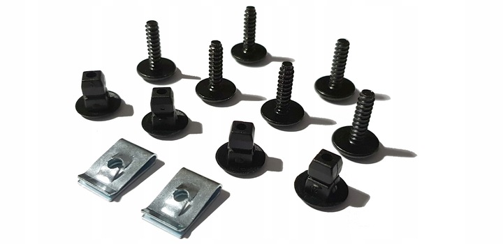 фото №1, Набір кліпси підкрилки підкрилок skoda fabia i 99-07