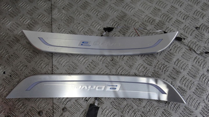 фото №3, Ідеал. планки накладки порогові двері bmw g11 led 1