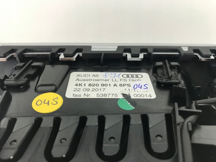 фото №5, Решітка повітропровід audi a7 s7 4k8 a6 4k 4k1820902a