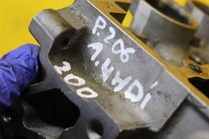 фото №9, Головка peugeot 206 citroen c2 ford 1.4 hdi 9643477110