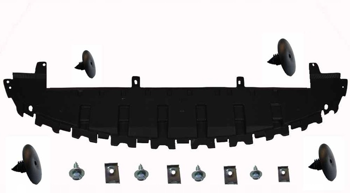 фото №1, Modus i 04-12 защита бампера радиатор клипсы