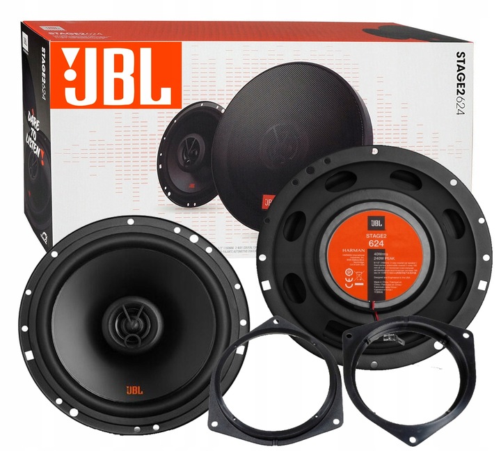 фото №1, Jbl stage 2 624 динамики toyota auris rav4 prius
