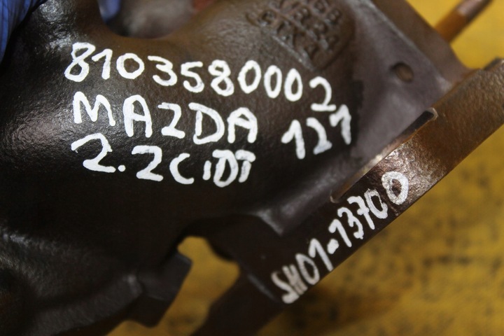 фото №12, Корпус gemoetria турбіна mazda 3 2.2cidt 8103580002