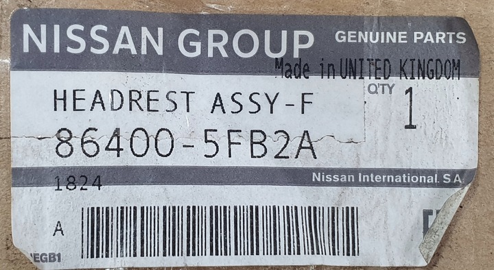 фото №14, Підголівник bose nissan juke micra v k14 86400 5fb2a