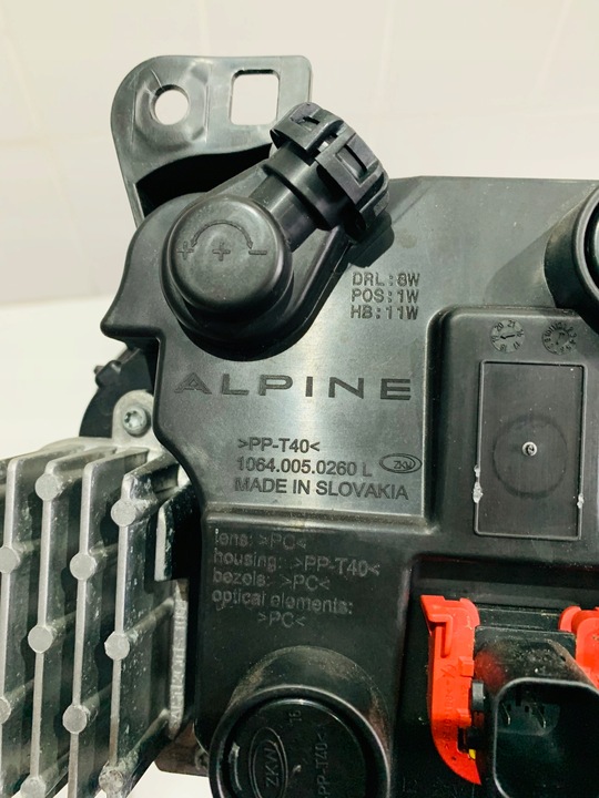 фото №10, Лампа ліва передня перед повний led alpine a110 hal