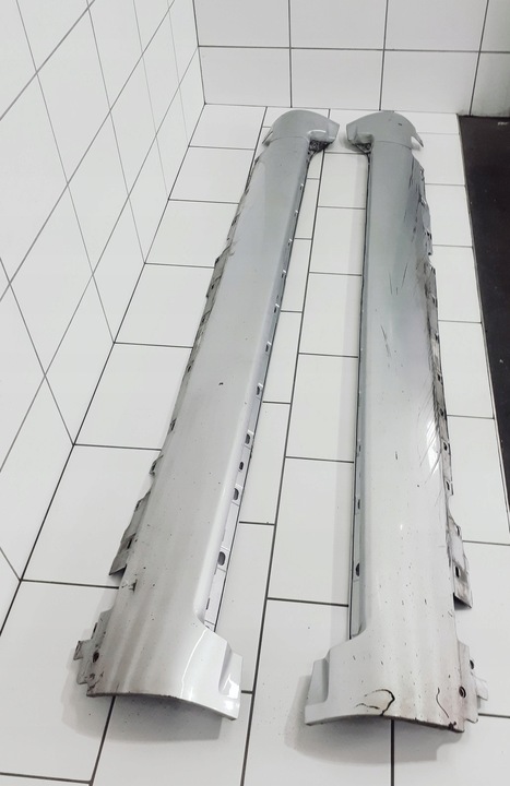 фото №1, Audi a8 d3 2006 довгий планка накладка порогова ліва