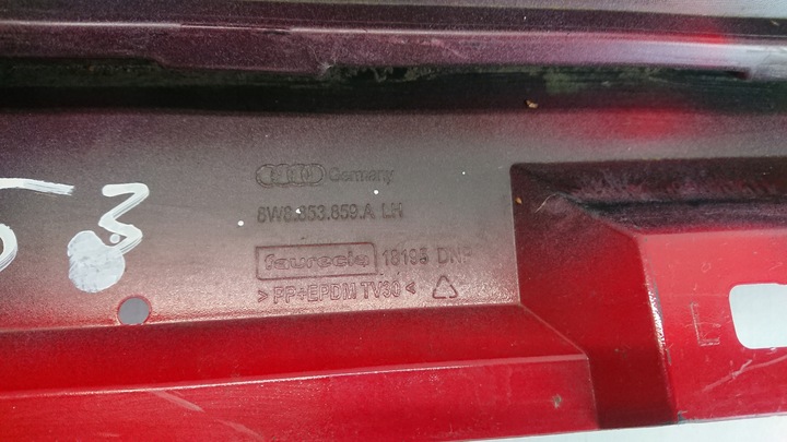 фото №6, Audi a5 sportback планка порогова ліва 8w8853859a