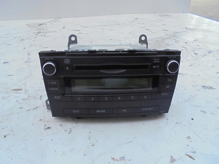 фото №1, Радио cd 86120-05141 toyota avensis t27
