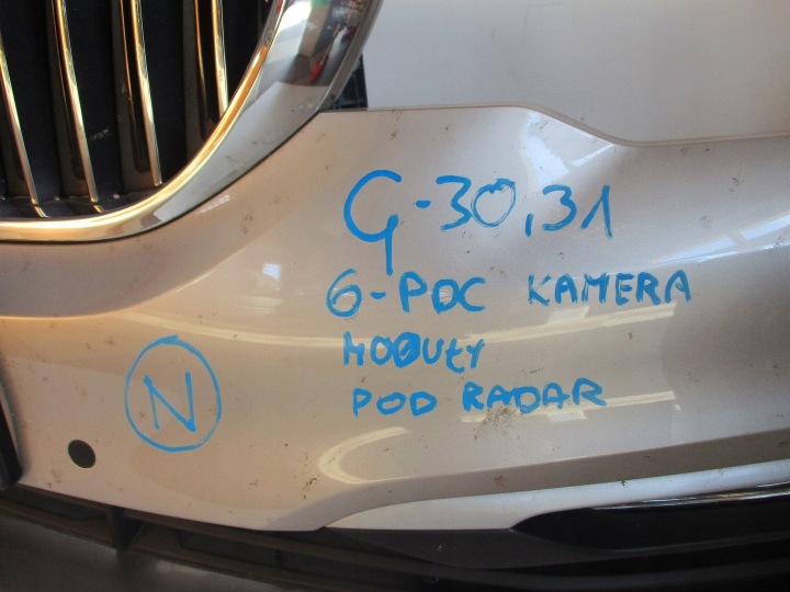 фото №8, Бампер bmw 5 g30 g31 6x pdc pod радар