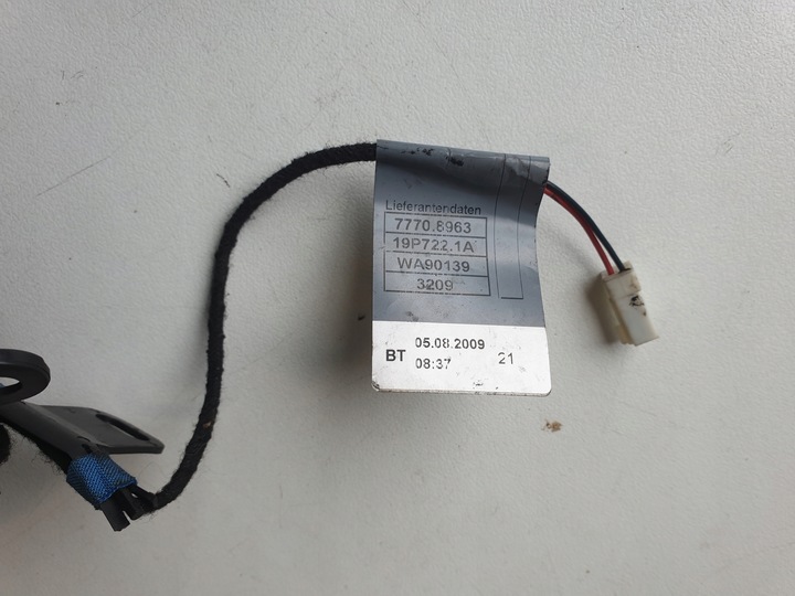 фото №10, Джгут установка з двері bmw x6 e71 лівий зад 9207862 pod доводчик оригінальний номер eu