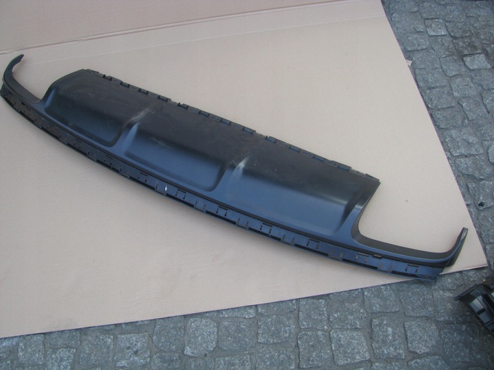 фото №1, Audi q7 s-line диффузор спойлер бампера зад 4m0807