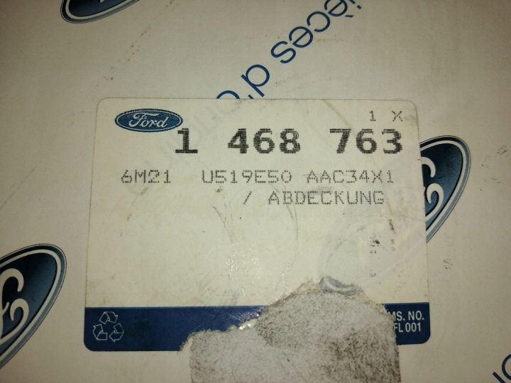 фото №7, Заглушка консолі ford galaxy 06- s-max 06- 1468763