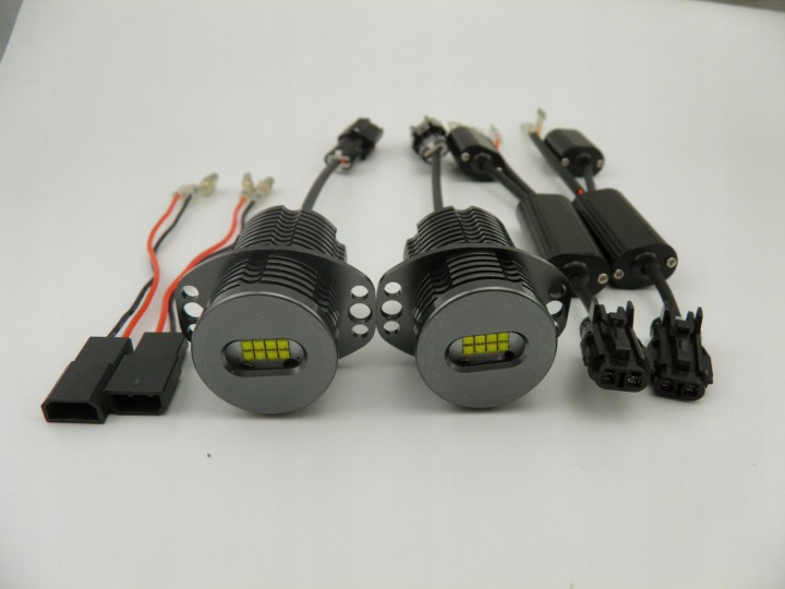 фото №10, Лампочки кільця angel очі marker markery led 160w bmw 3 e90 e91 canbus 2штуки