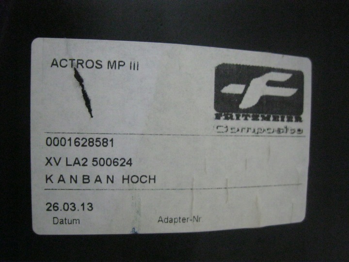 фото №7, Mercedes actros mp4 консоль верхняя бардачок полка