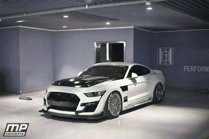 фото №12, Бампер переднє gt500 стиль mustang 2015 2016 2017 gt v6 ecoboost