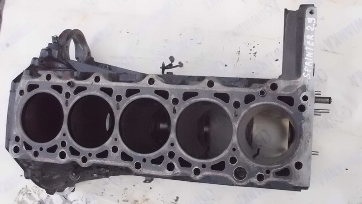 фото №1, Блок двигателя mercedes sprinter 2.9 tdi