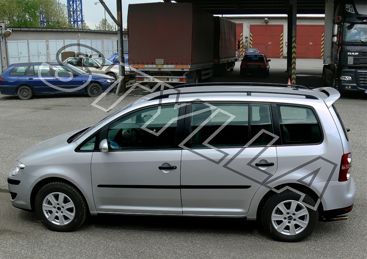 фото №2, Спойлер спойлер do vw touran mpv mk1 2003-- 2 типи