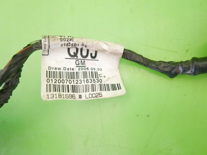 фото №6, Жгут установка левая зад opel astra h iii fl 5d