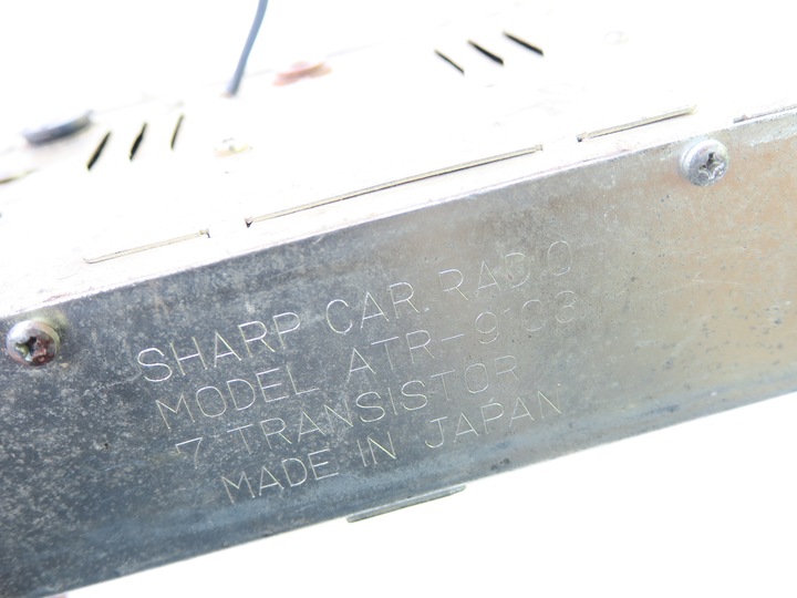 фото №10, Sharp car радіо atr-9103 ретро audi bmw mercedes nissan honda toyota