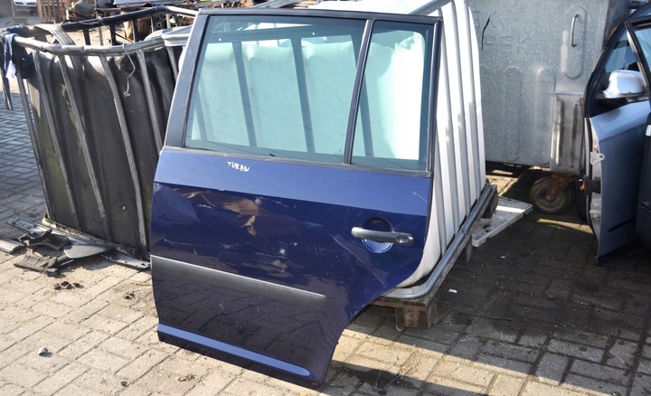 фото №7, Vw touran i стекло дверь левый зад задняя левая