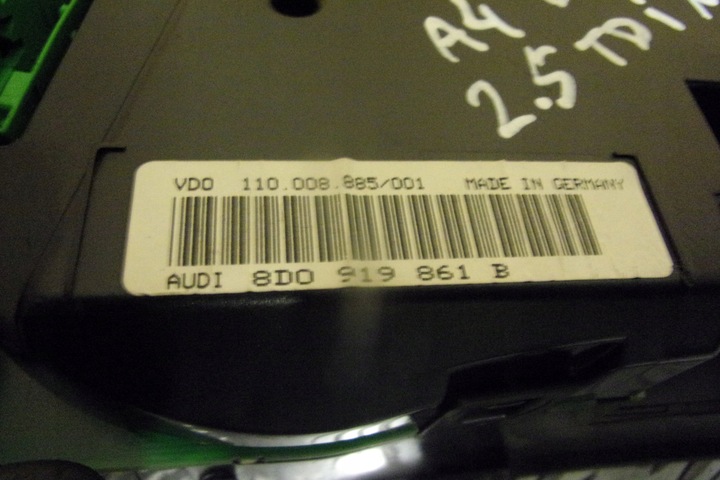 фото №6, Комп'ютер набір стартовий імобілайзер 2.5 tdi audi a4 b5