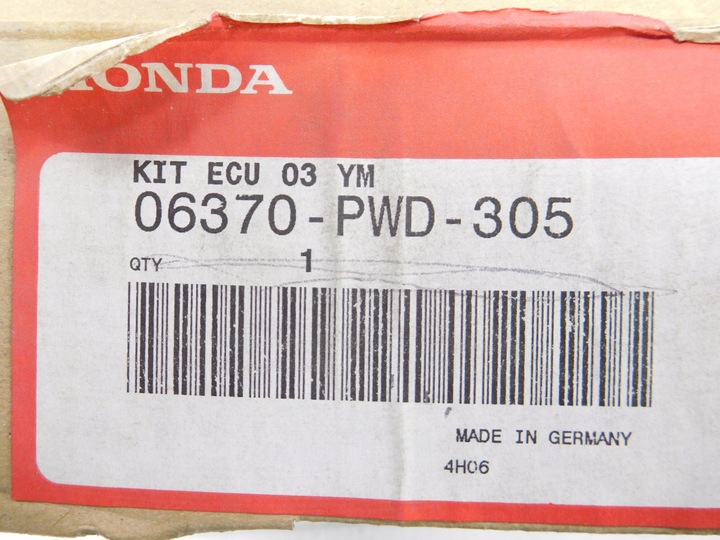 фото №8, Блок керування двигуна комп'ютер ecu honda 37820-pwd-305