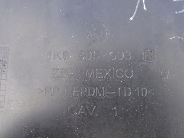 фото №5, Vw golf v 04r- універсал спойлер бампера перед