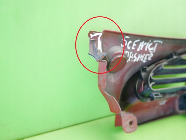 фото №12, Решётка радиатор решётка радиатора правые renault scenic i phi