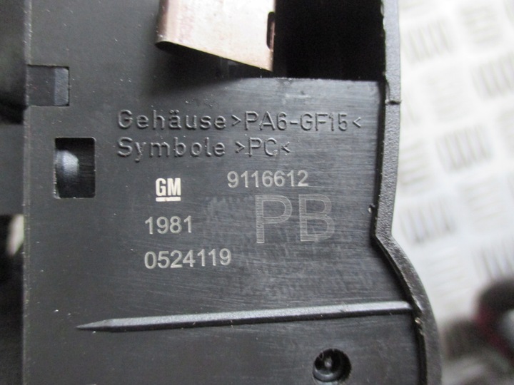 фото №6, Выключатель света opel corsa c 03-06r 9116612pb