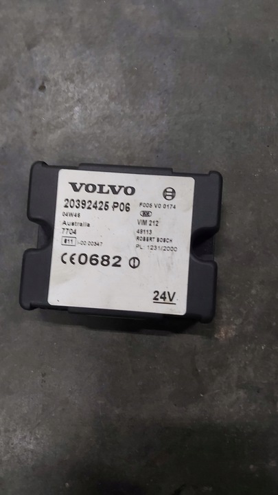 фото №1, Volvo fh 12 модуль иммобилайзера 20392425